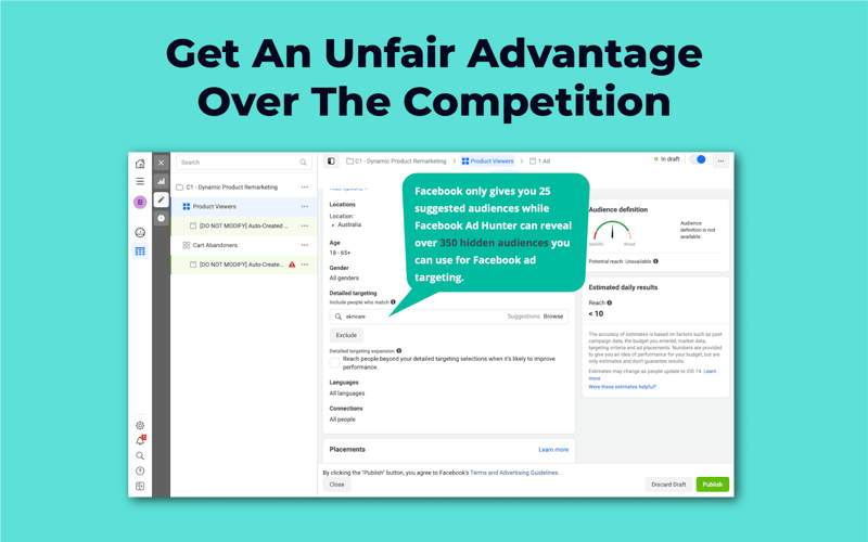 Facebook Ad Hunter screenshot 3