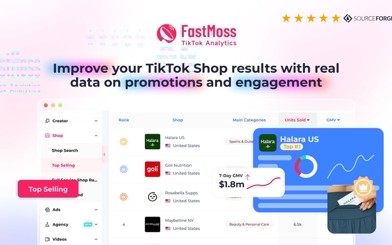 FastMoss screenshot 2