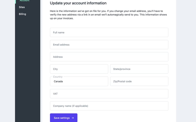 Fathom Analytics screenshot 2