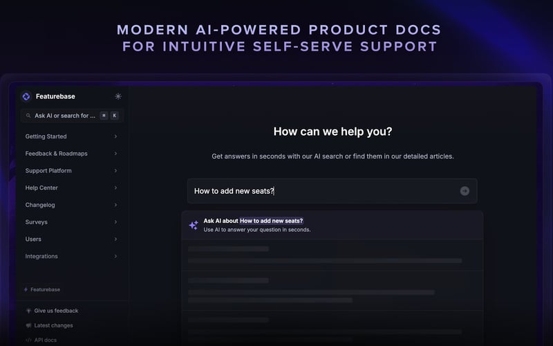 Featurebase screenshot 3