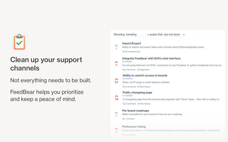FeedBear screenshot 1