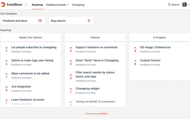 FeedBear screenshot 3