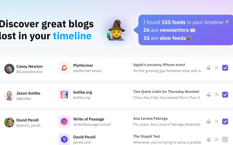 Feeds Mage screenshot 1