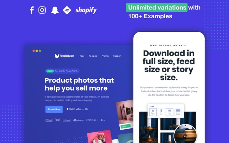 Feedsauce screenshot 1