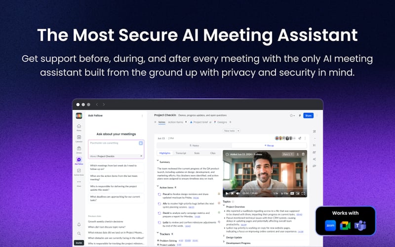 Fellow.ai screenshot 1