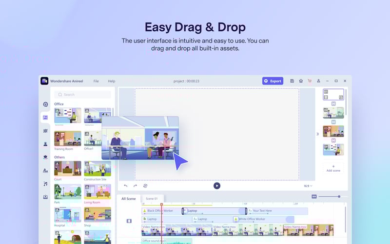 Filmora screenshot 1