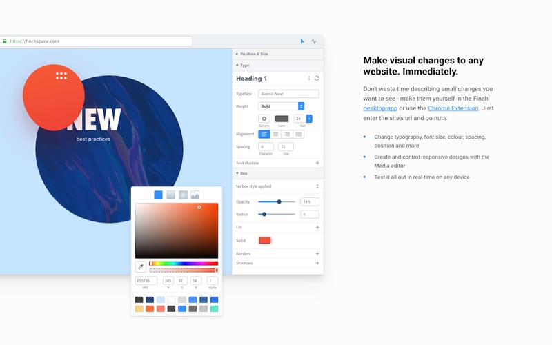 Finch.io screenshot 2