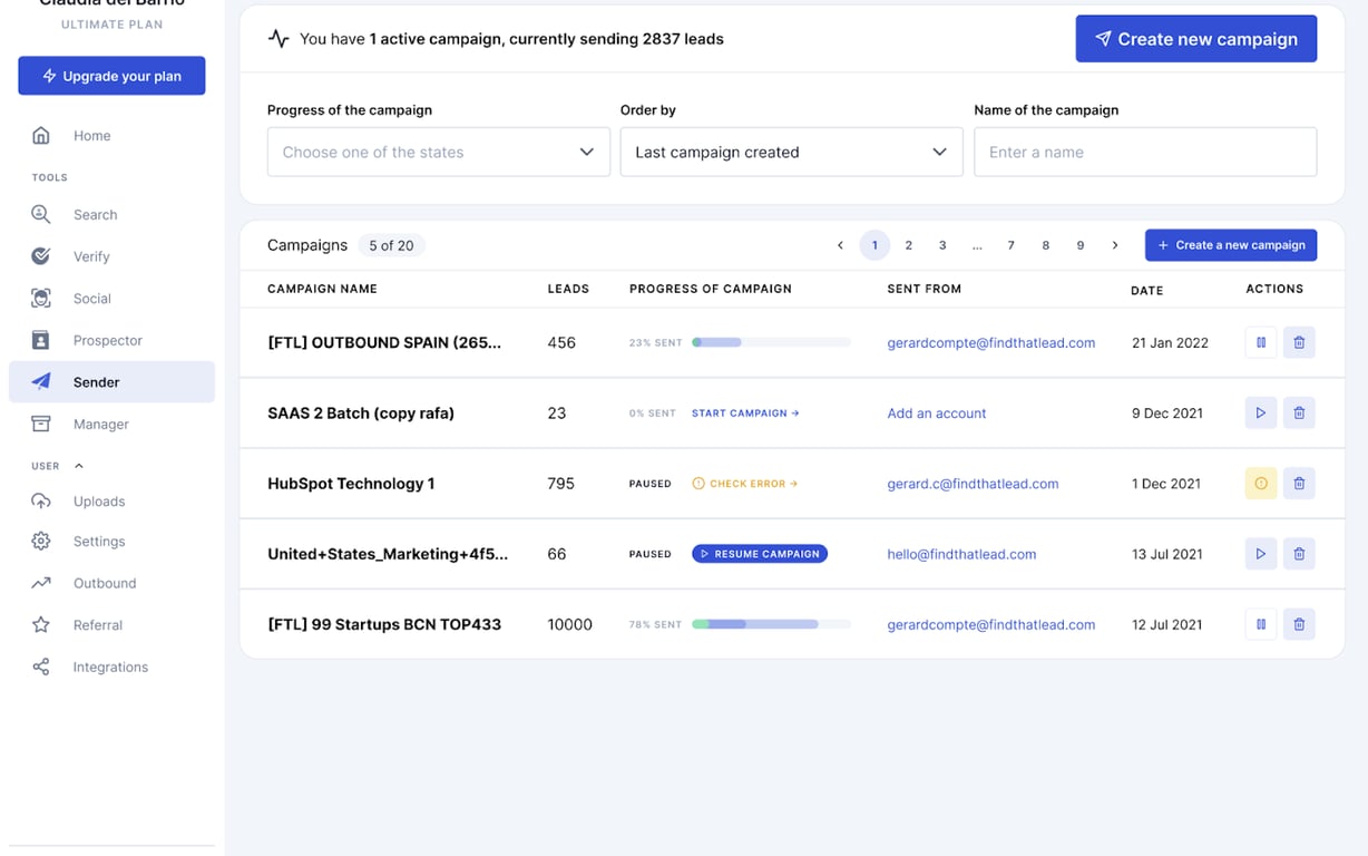 FindThatLead preview