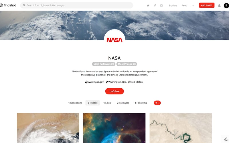 Findshot screenshot 1