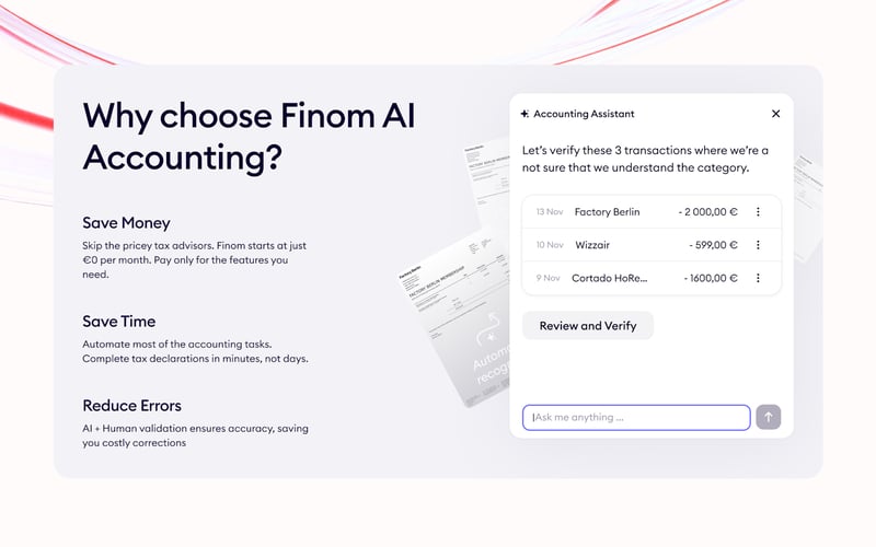 Finom AI Accounting screenshot 2