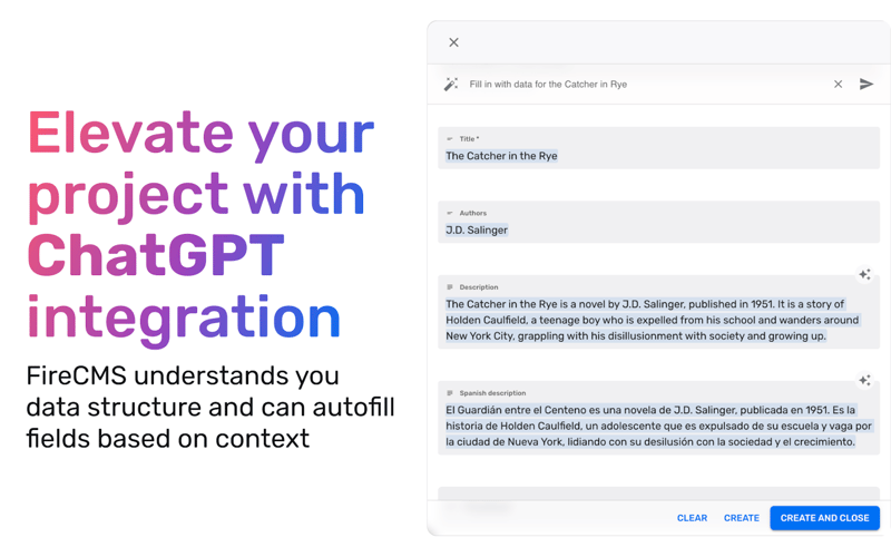 FireCMS screenshot 3