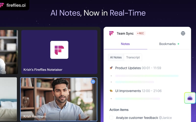 Fireflies.ai  👔 screenshot 1