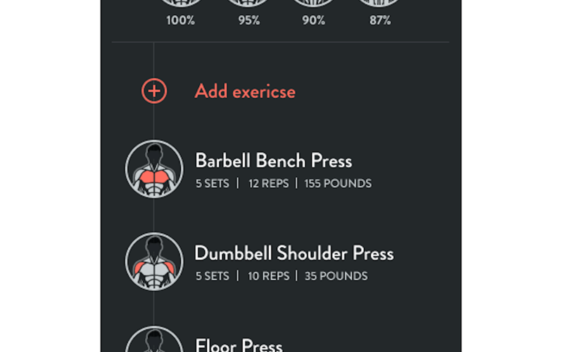 Fitbod Weight Lifting Workout screenshot 3