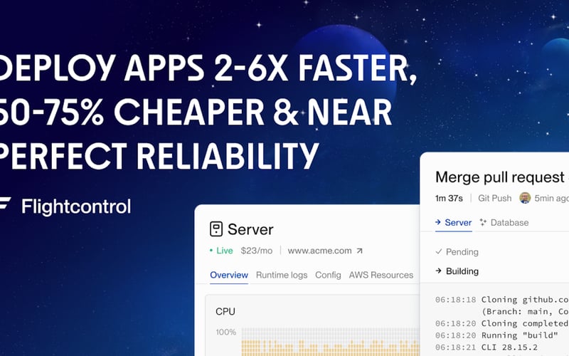 Flightcontrol screenshot 1