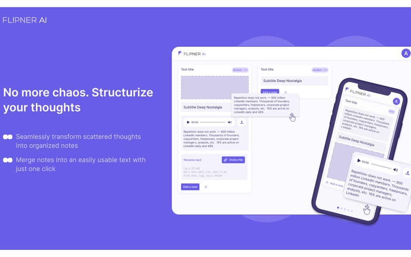 Flipner AI screenshot 2