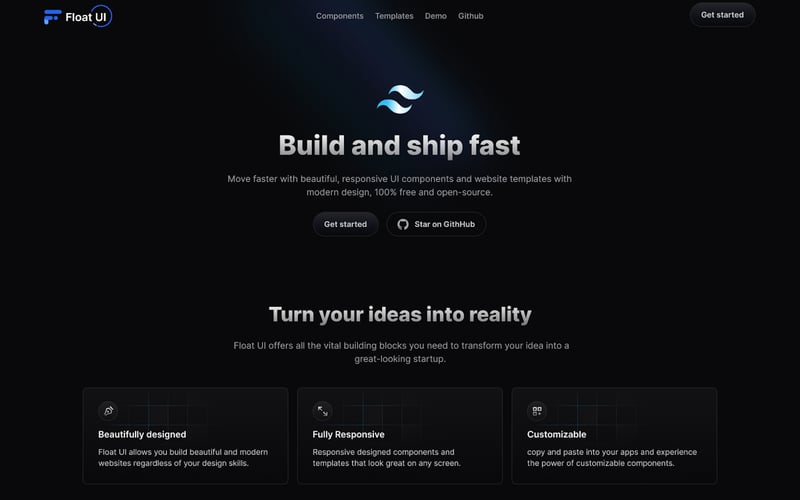 Float UI screenshot 2