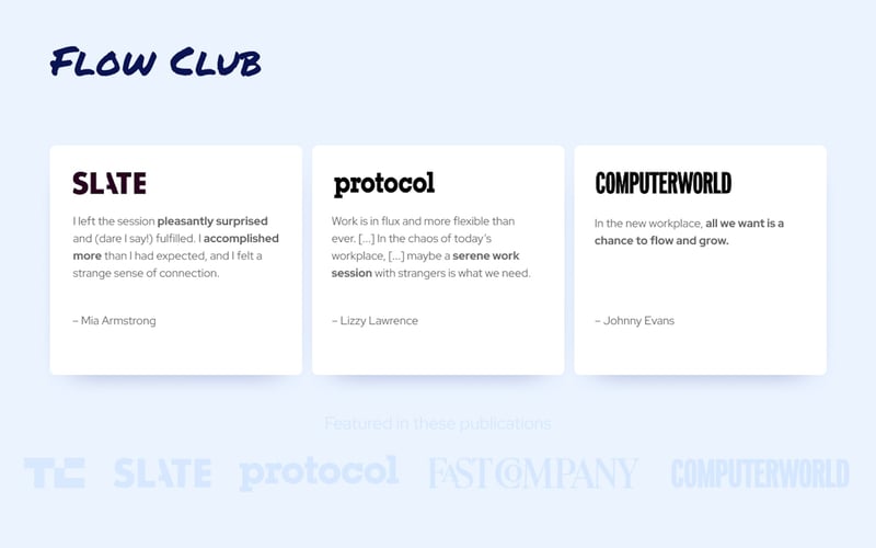 Flow Club screenshot 3