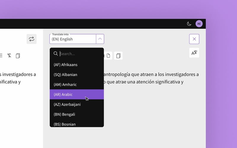 Fluently Beta screenshot 3