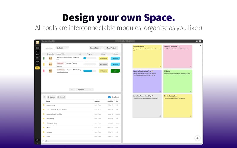 Fluidspace (beta) screenshot 3