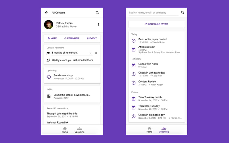 FollowUp screenshot 2