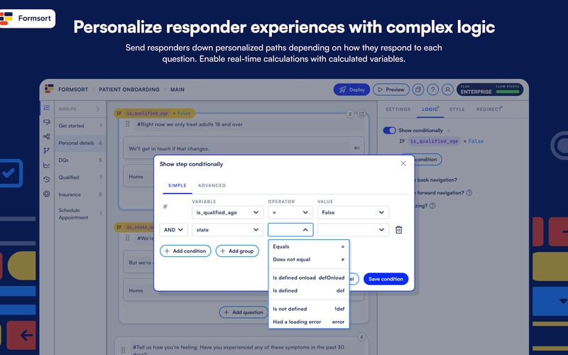Formsort screenshot 2