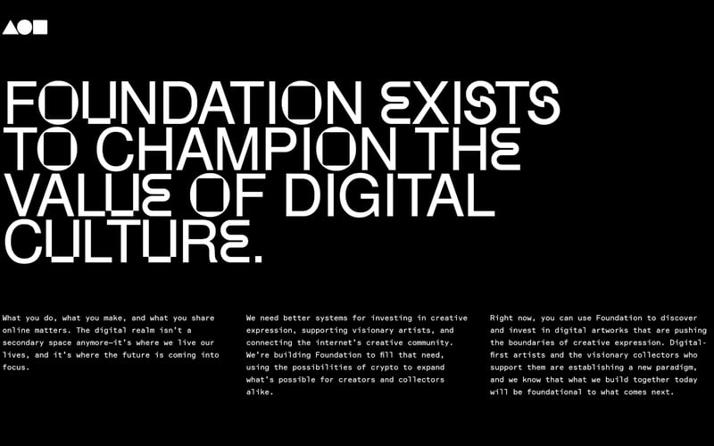 Foundation screenshot 2