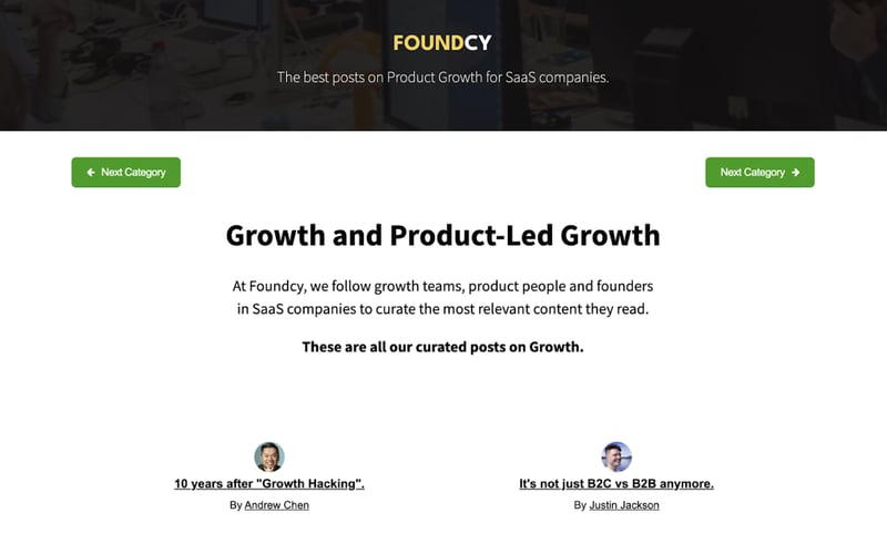 Foundcy screenshot 2