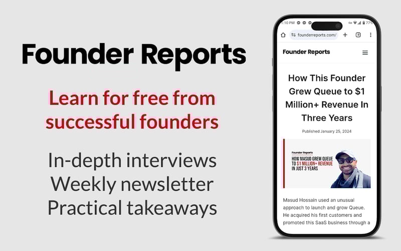Founder Reports screenshot 2