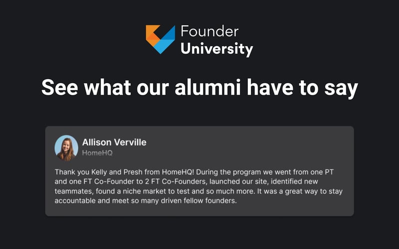 Founder University screenshot 3