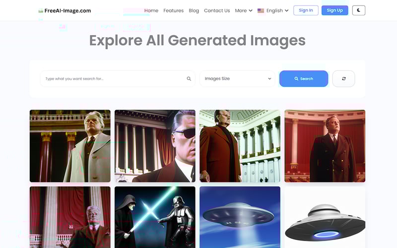 FreeAI-Image.com screenshot 2
