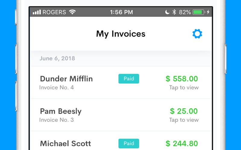Free Invoice screenshot 2