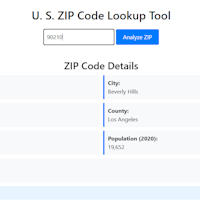 Free ZIP Lookup Widget