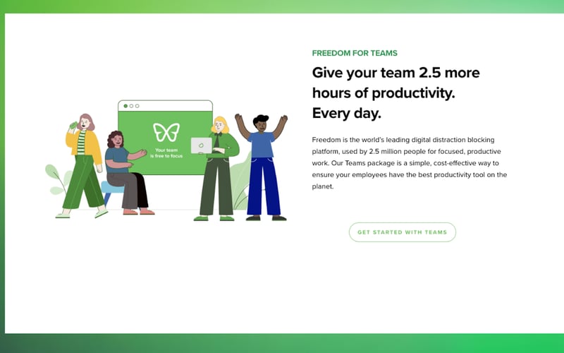 Freedom screenshot 3