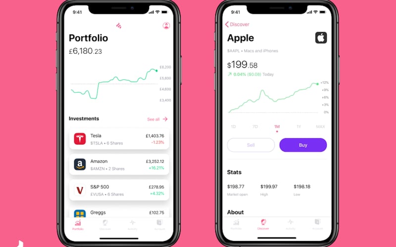 Freetrade screenshot 1