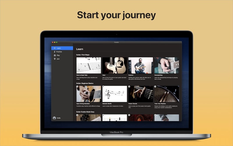 Fretello screenshot 1