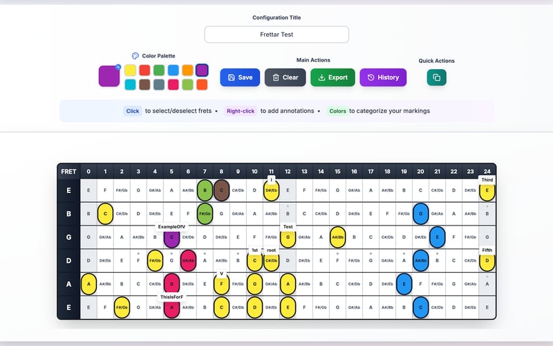 Frettar screenshot 1