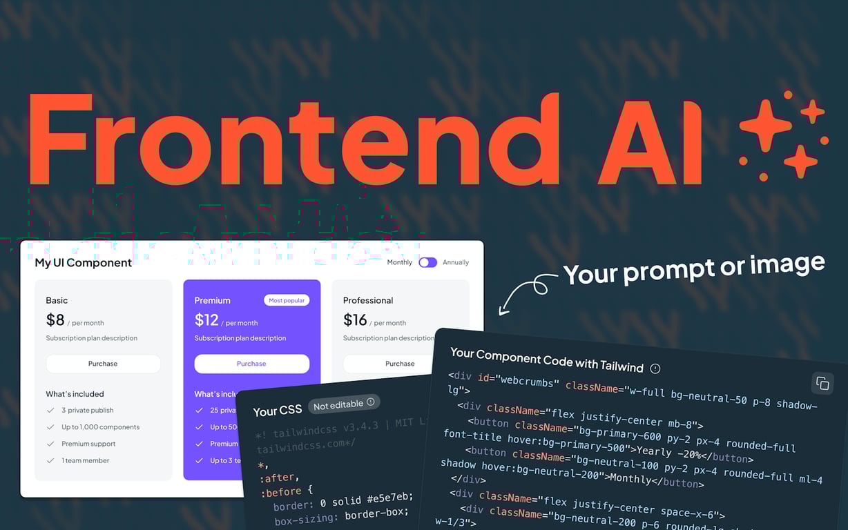 Frontend AI preview