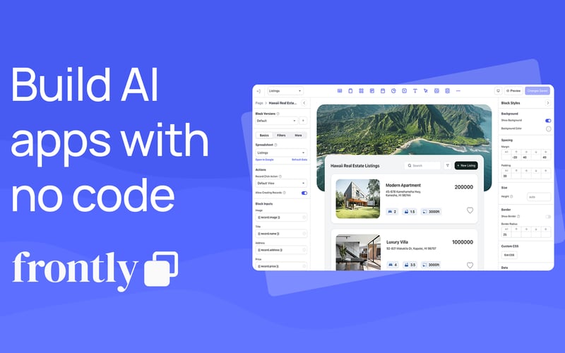 Frontly screenshot 1