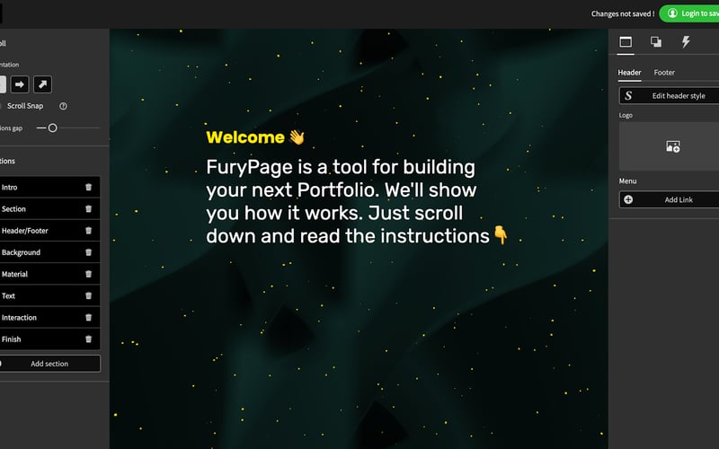 FuryPage screenshot 1