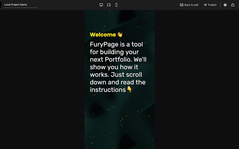 FuryPage screenshot 3