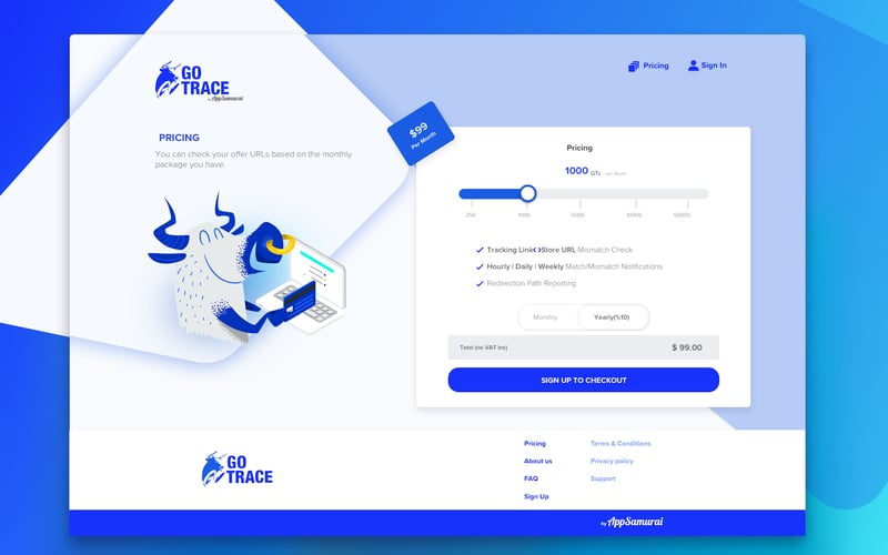 GO Trace screenshot 2