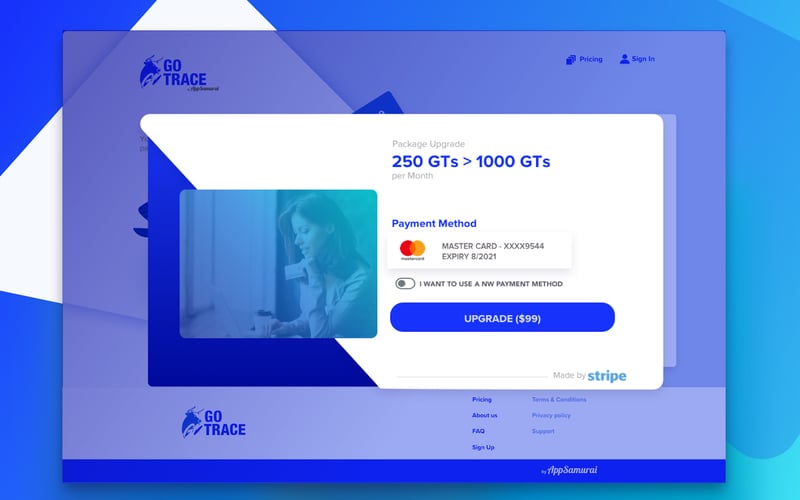 GO Trace screenshot 3