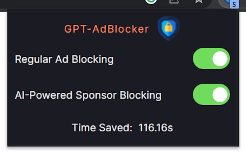 GPT-AdBlocker screenshot 1