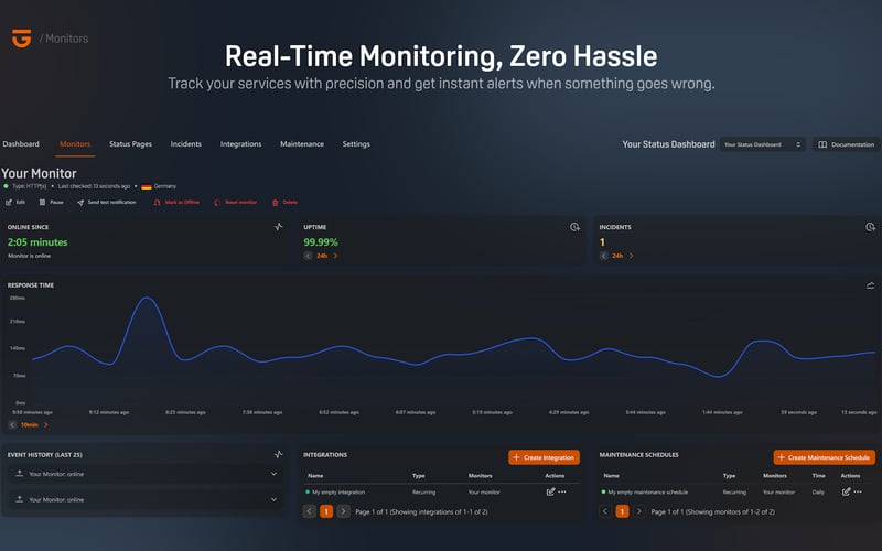 Garmingo Status screenshot 1