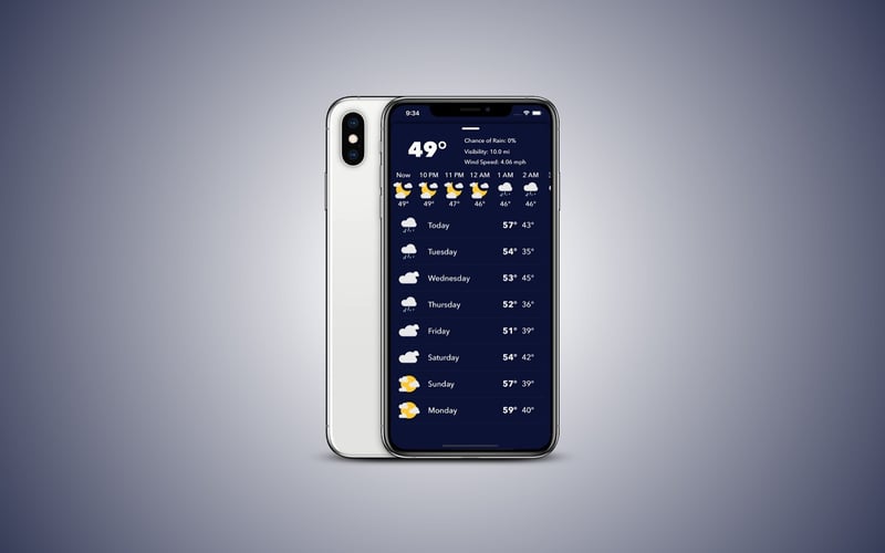 GeekWeather 2 screenshot 2