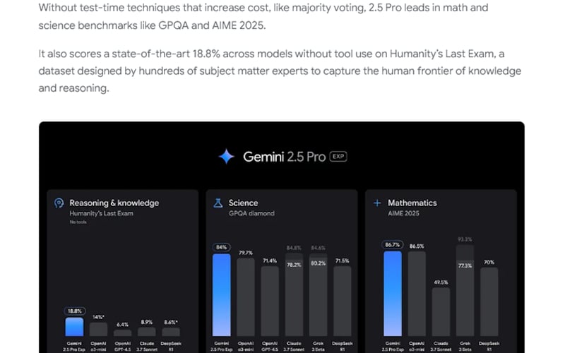 Gemini 2.5 screenshot 2