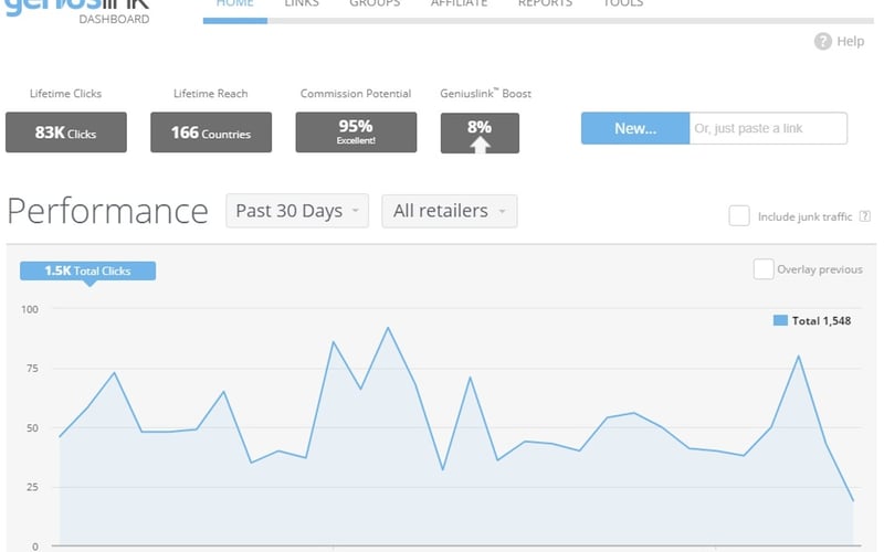 Geniuslink screenshot 2