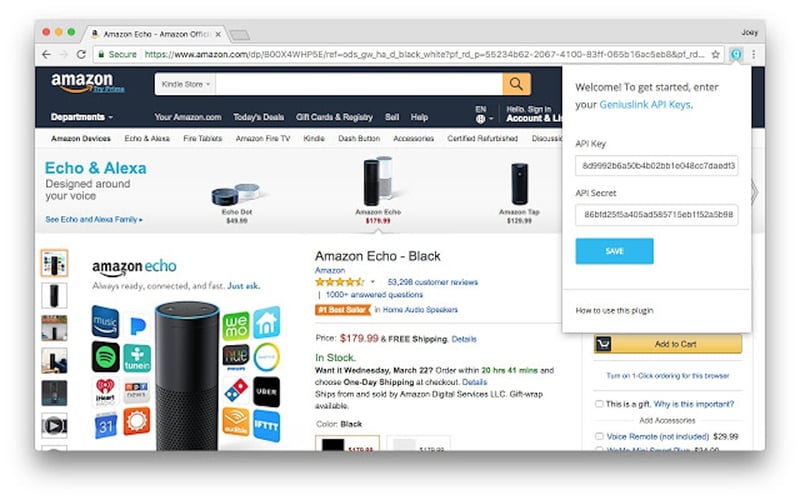 Geniuslink screenshot 3
