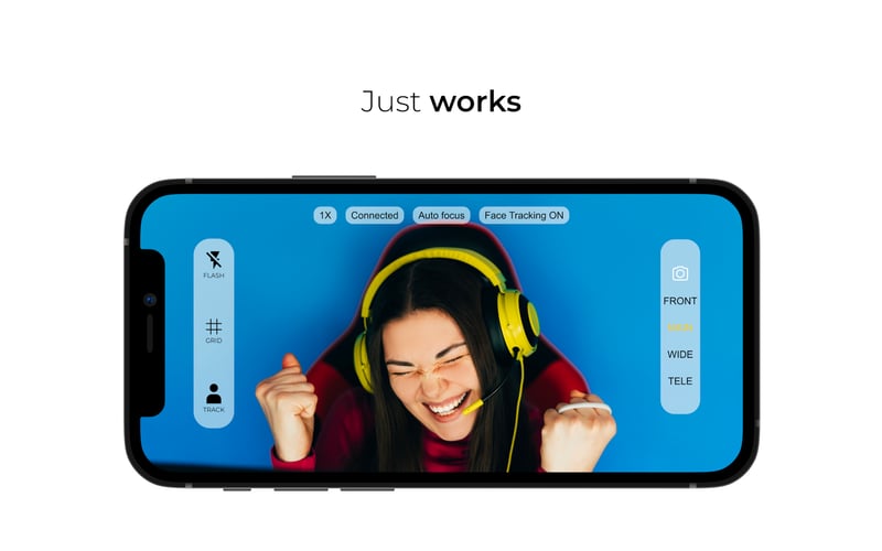 GetCam - iOS Webcam for PC and Mac screenshot 2