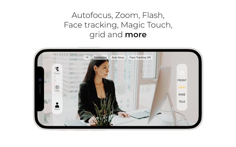 GetCam - iOS Webcam for PC and Mac screenshot 3